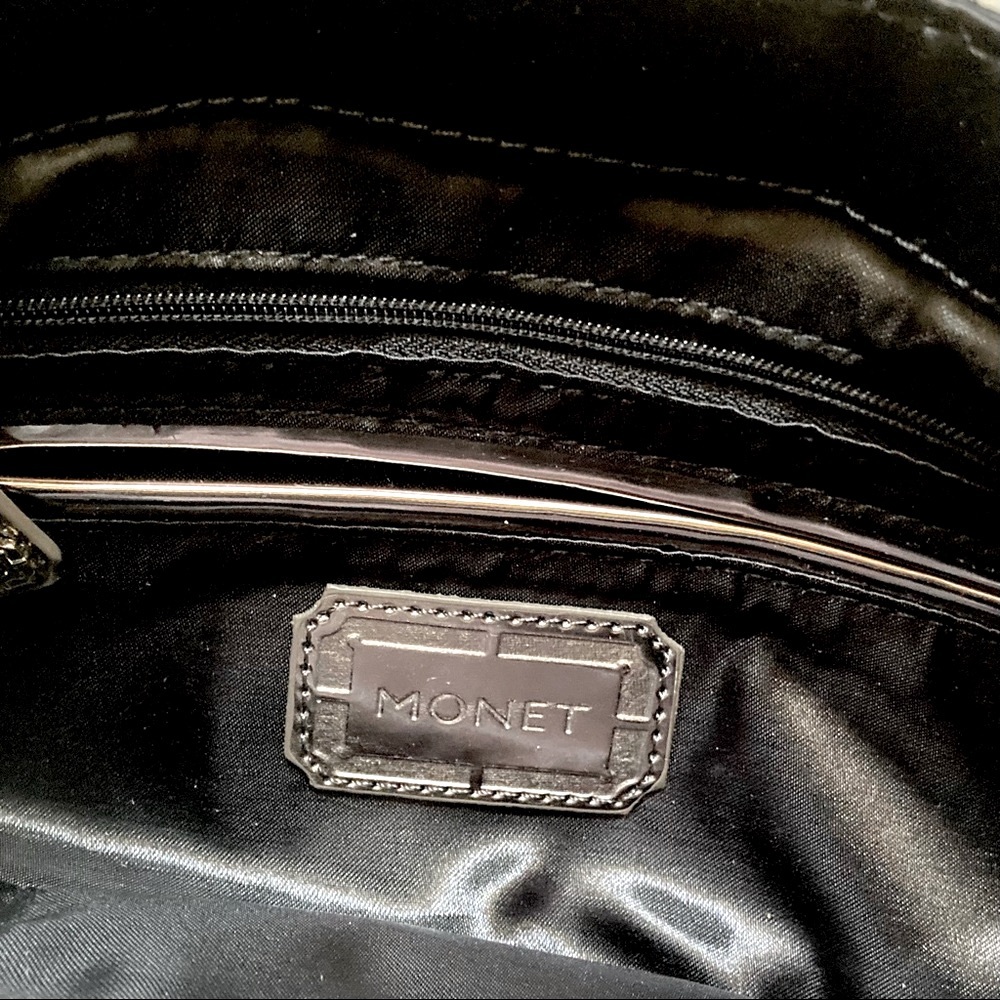 Monet Black Satin Purse - Picture 4 of 10